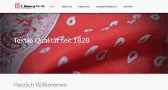 Desktop Screenshot of blumer-f.ch
